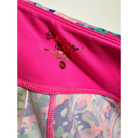 Lilly Pulitzer Women's XL Luxletic Weekender Cropped Pants Capris La Playa - Picture 9 of 9
